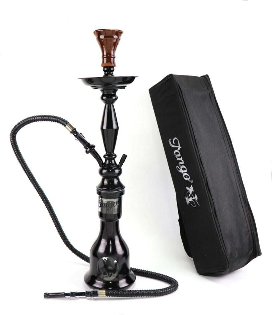 1 Hose 28" Egyptian Hookah Set with Travel Bag