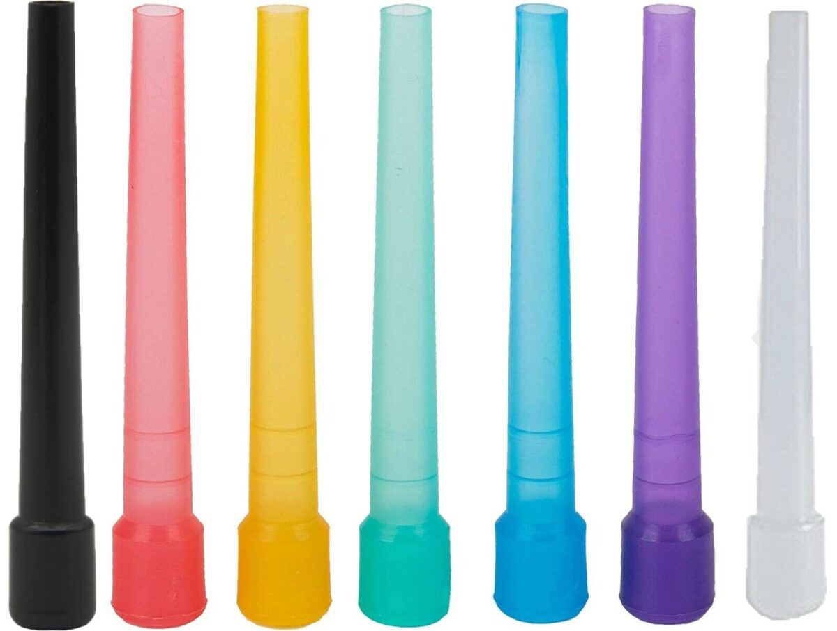Hookah Hose Mix Color Mouth Tips Large Male 50 Count