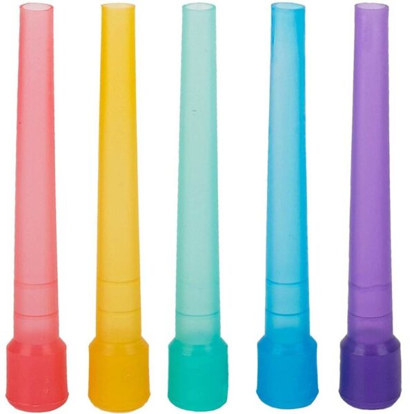 Hookah Hose Mix Color Mouth Tips Large Male 50 Count